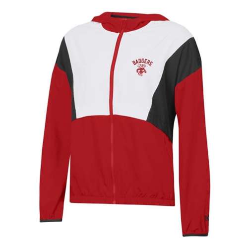 Men's Under Armour Red Wisconsin Badgers Gameday Anorak