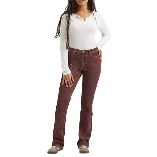 Women's Wrangler Corduroy Slim Fit Bootcut Jeans - Primary Image