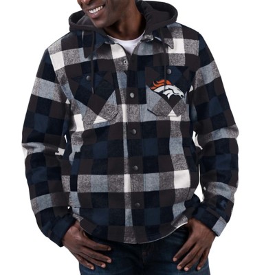 G-III Denver Broncos Sherpa Flannel Jacket