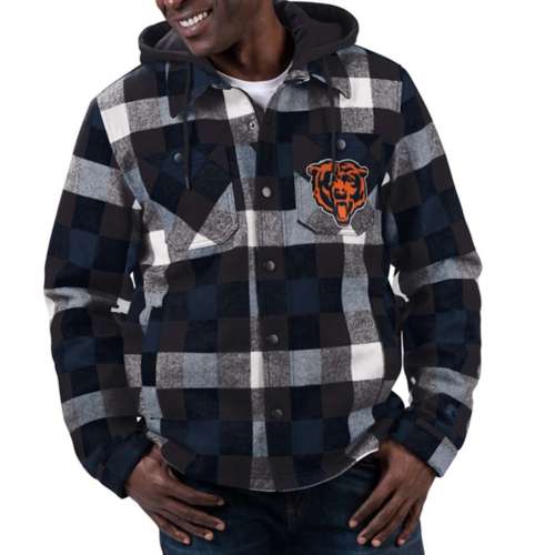 G-III Chicago Bears Sherpa Flannel Jacket