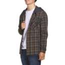 Men's Oak & Rye Flannel Hooded Long Sleeve Button Up Shirt