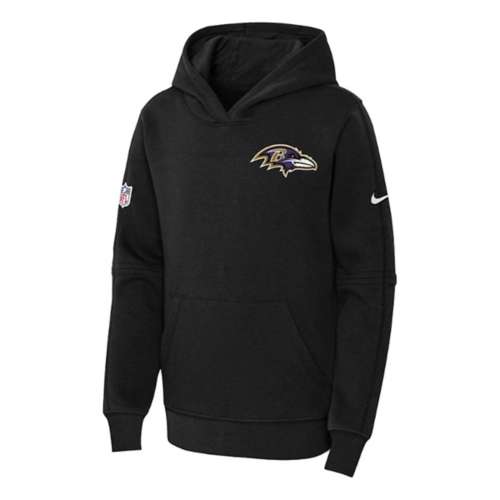 Baltimore Ravens Nike Youth Boys Heritage Tri-Blend Pullover Hoody  Sweatshirt