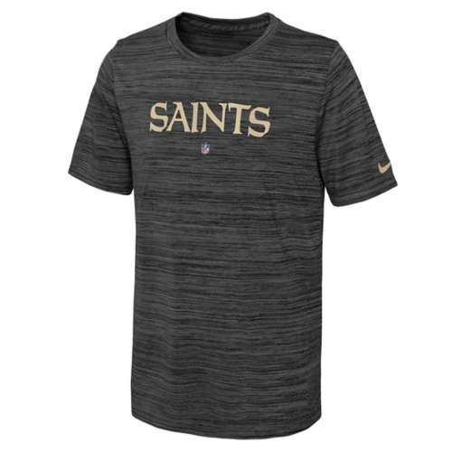 nike new Kids' New Orleans Saints 2023 Team Velocity T-Shirt