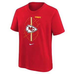 NFL Team Apparel Youth Kansas City Chiefs Patrick Mahomes #15 Drip T-Shirt