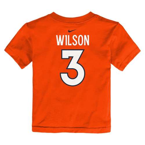 Nike Youth Denver Broncos Russell Wilson #3 Orange Game Jersey