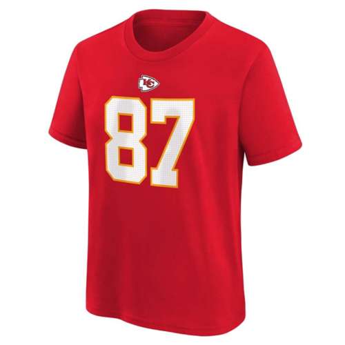 Nike Youth Kansas City Chiefs Travis Kelce #87 Red Game