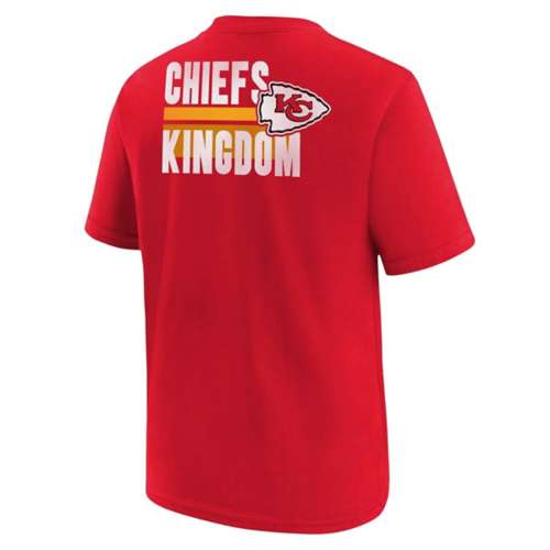 Youth Nike Red Kansas City Chiefs Logo T-Shirt