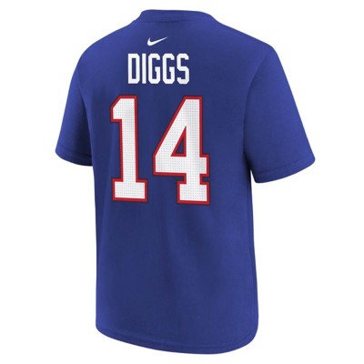 Nike Kids' Buffalo Bills Stefon Diggs #17 Fuse Name & Number T-Shirt