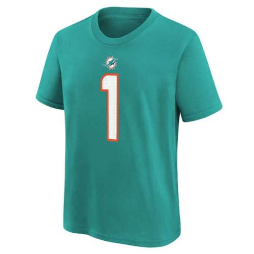 Nike Newborn & Infant Nike Tua Tagovailoa Aqua Miami Dolphins Game Romper  Jersey