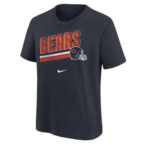 Junk Food Clothing x NFL - Chicago Bears - Team Helmet - Short Sleeve Football Fan Shirt for Men and Women - Size Medium