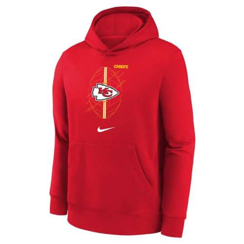 Youth Kansas City Chiefs Red Stadium Full-Zip Hoodie