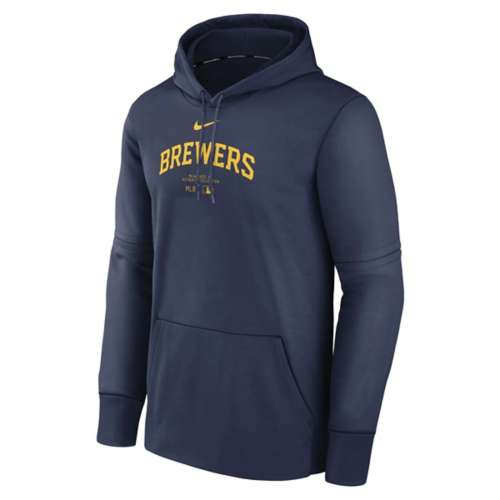 Nike Milwaukee Brewers 2024 Authentic Collection Therma Hoodie