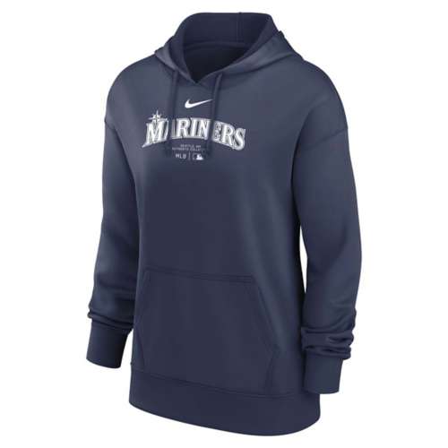 Nike Women's Seattle Mariners 2024 Authentic Collection Therma Hoodie