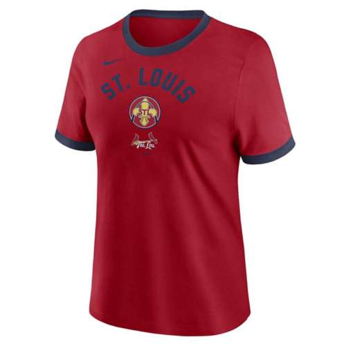 Nike Women's St. Louis Cardinals City Connect Ringer T-Shirt