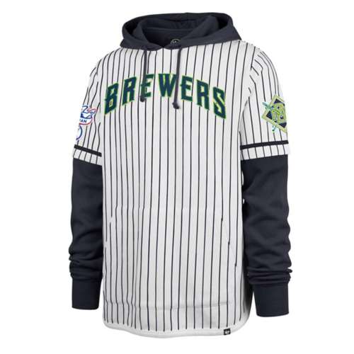 47 Brand Milwaukee Brewers Double Header Hoodie