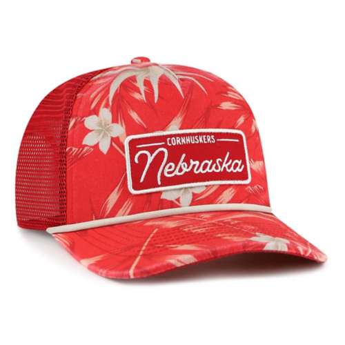 47 Brand Nebraska Cornhuskers Tropicalia Patch Adjustable Hat