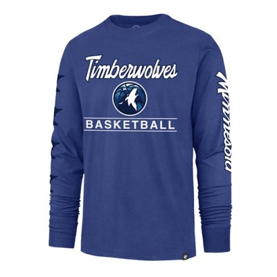 47 Brand Minnesota Timberwolves City Edition Triplet Long Sleeve T-Shirt