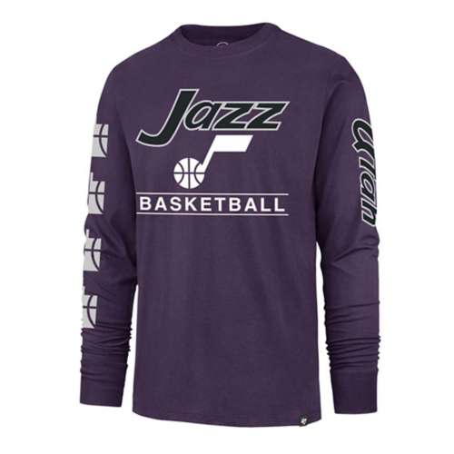 47 Brand Utah Jazz City Edition Triplet Long Sleeve T-Shirt