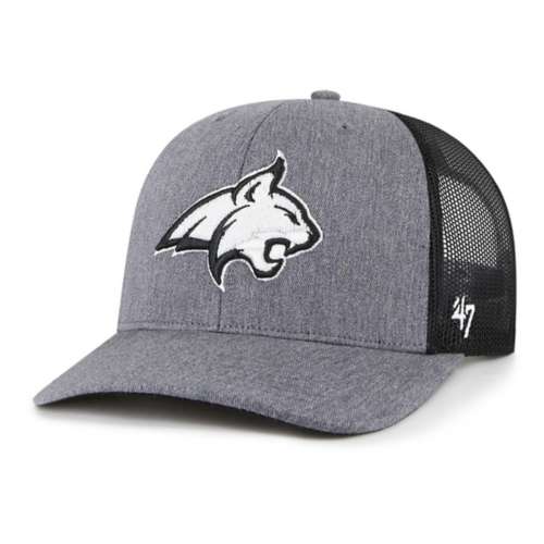 47 Brand Montana State Bobcats Trucker Carbon Adjustable Hat
