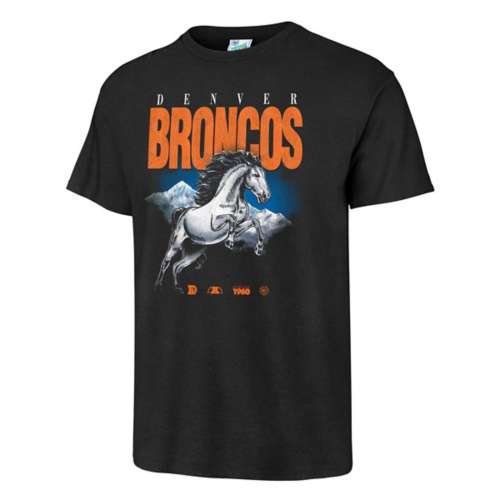 47 Brand Denver Broncos T-Shirt - Men's T-Shirts in Navy