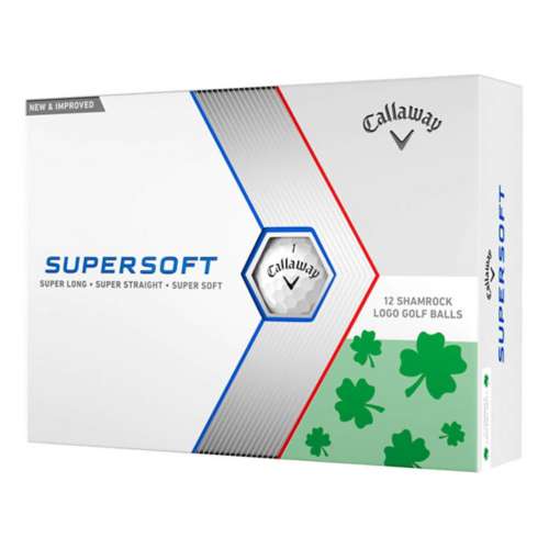 Callaway Supersoft Lucky Shamrock Golf Balls
