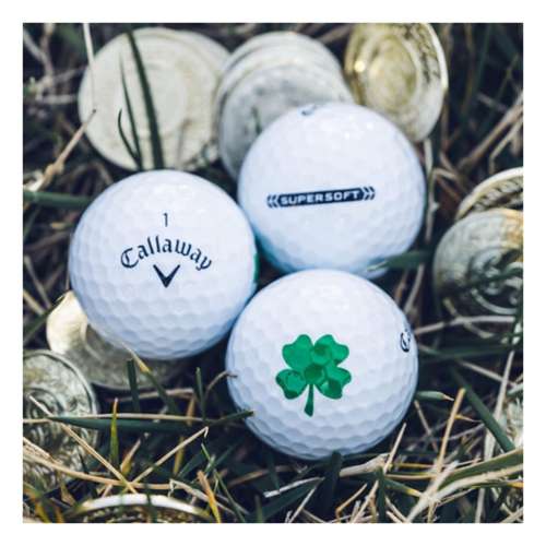 Callaway Supersoft Lucky Shamrock Golf Balls