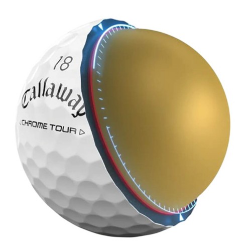 Callaway Chrome Tour Happy Gilmore 2 "Just Tap It In" Golf Balls