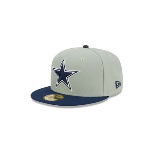 Dallas Cowboys New Era NFL59 FIFTY Fitted White Cap