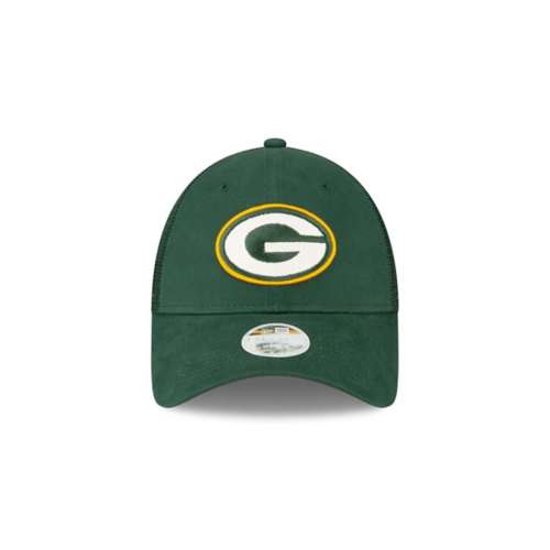 Green Bay Packers New Era Women's Cheer 9FORTY Adjustable Hat - Green