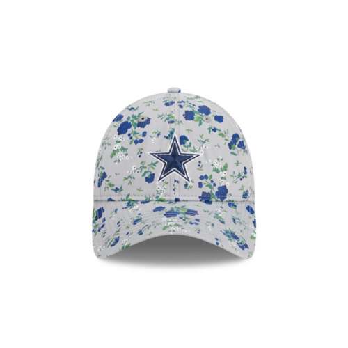 Women's Dallas Cowboys New Era Gray Bouquet 9TWENTY Adjustable Hat