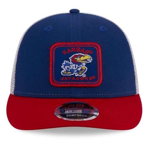 New Era Kansas Jayhawks 950 Squared Adjustable Blau hat