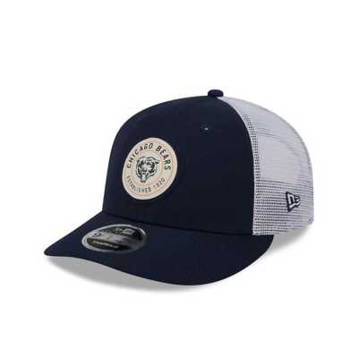 Chicago Bears New Era Black/White 9FIFTY Snapback Hat