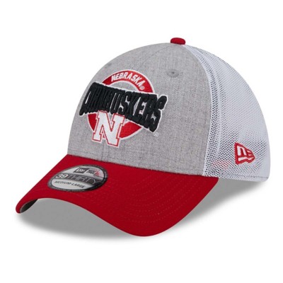 New Era Nebraska Cornhuskers 39Thirty Heather Flexfit Hat