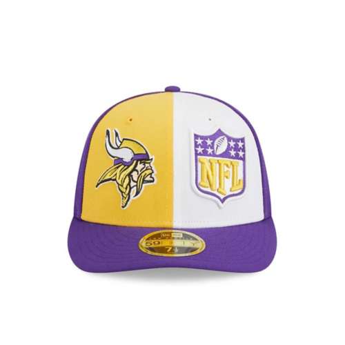 New Era Men's Minnesota Vikings 2023 Sideline Pinwheel 59Fifty