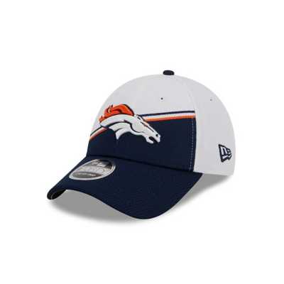 Buffalo Bills New Era 2023 Sideline Adjustable Visor - White/Royal