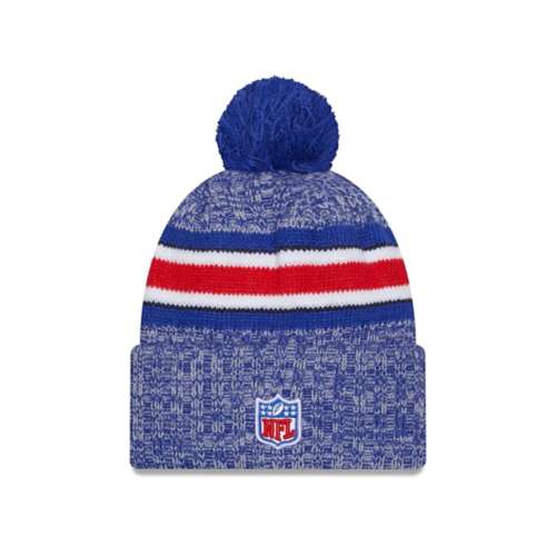 Winter Beanie Hat New Buffalo Bills New Era Knit On Field Sideline Fleece  Cap..