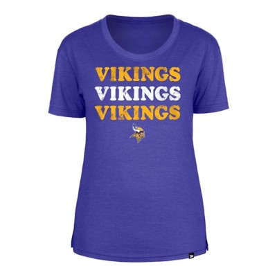 New Era Women's Minnesota Vikings Triple Knox T-Shirt