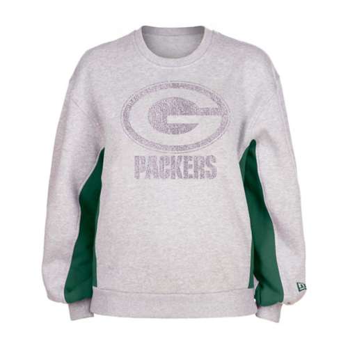 New Era NFL Grey Crew Neck Sweatshirt: