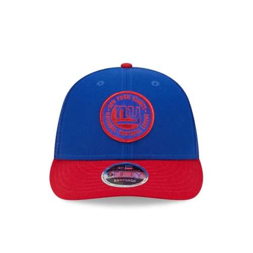 New Era New York Giants 2023 Sideline Circle Low Profile 9Fifty Vans Hat Snapback Vans Hat