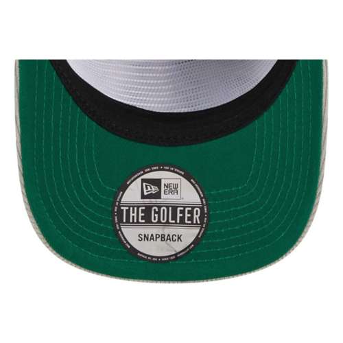 New Era Men's Green Bay Packers Golfer Cord Grey Adjustable Snapback Hat