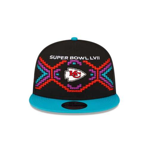 Men's New Era Black KC Chiefs Super Bowl LVII Tarmac 9FIFTY Snapback  Hat
