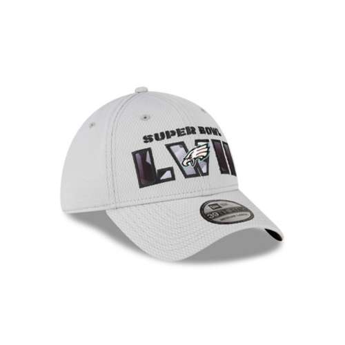 Men's Philadelphia Eagles New Era Midnight Green/Black Super Bowl LVII Side  Patch 9FORTY Adjustable Hat