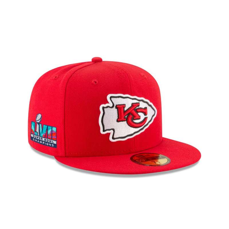 New Era Kansas City Chiefs Super Bowl LVII Champions 59Fifty Fitted Hat