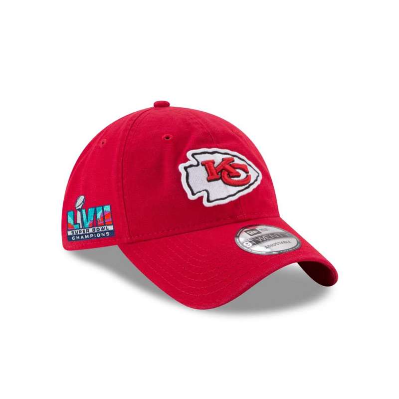 Men's New Era Black Kansas City Chiefs Super Bowl LVII Trucker