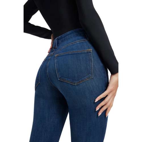 Women's GOOD AMERICAN Good Legs Slim Fit Flare Jeans