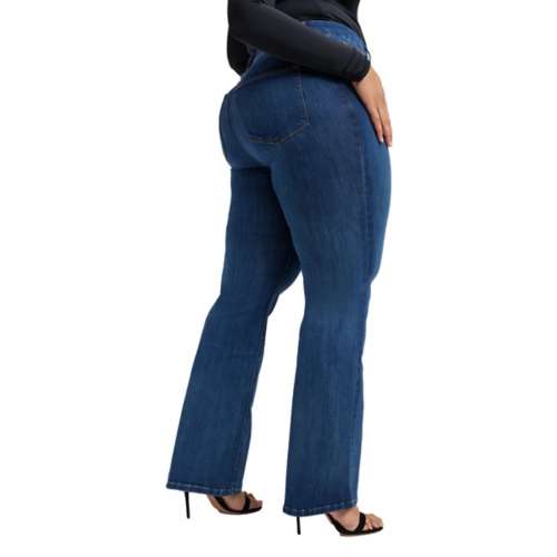 Women's GOOD AMERICAN Good Legs Slim Fit Flare Jeans