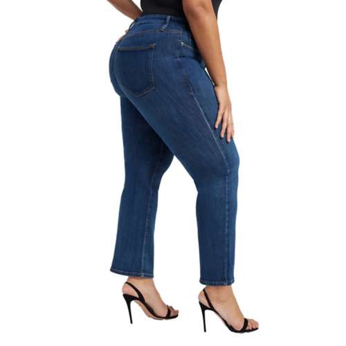 Women's GOOD AMERICAN Good Legs Slim Fit Straight Jeans