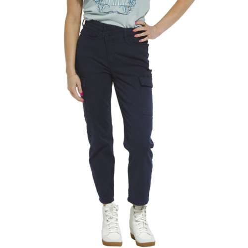 Women's GOOD AMERICAN Good Army Cuffed Slim Fit Straight Jeans
