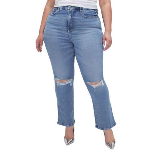Women's GOOD AMERICAN Good Curve Straight Jeans
