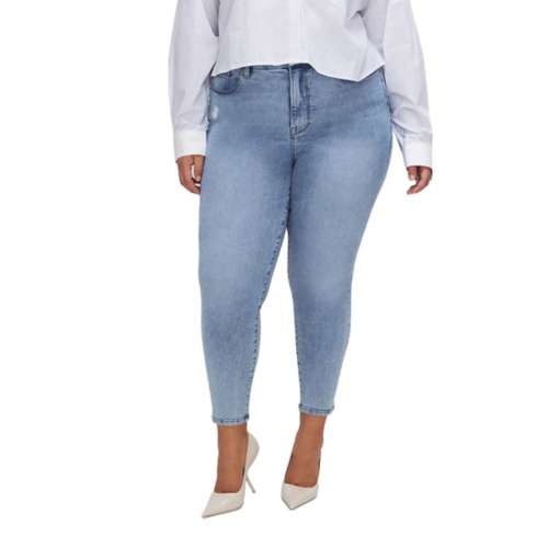 Women's GOOD AMERICAN Good Waist Slim Fit Skinny Jeans